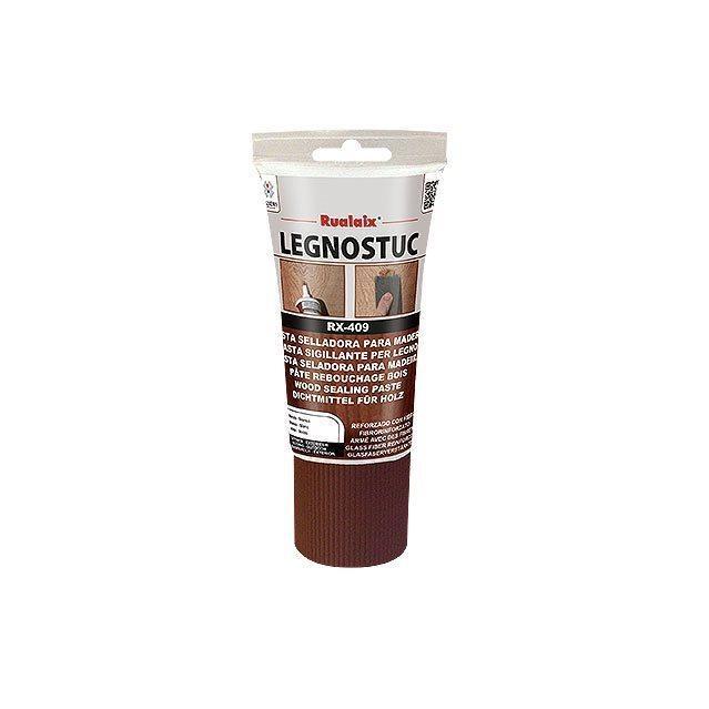 Stucco fibrato pronto all'uso Baixens Legnostuc RX-409 noce chiaro 200gr