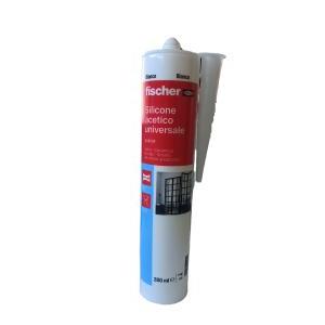 Fischer SAM M, silicone acetico antimuffa per bagni e docce