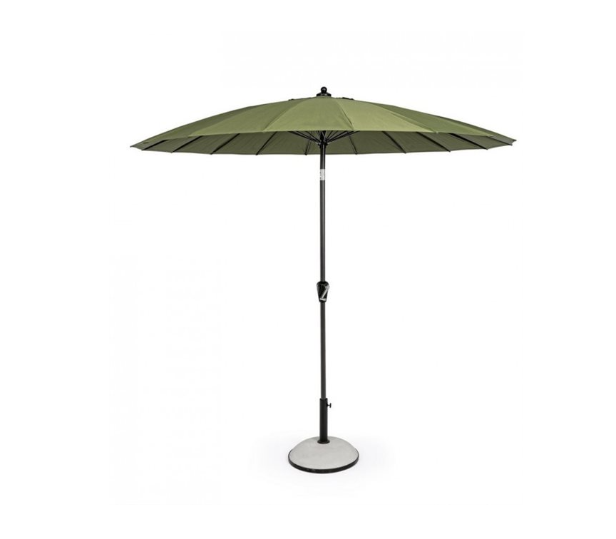 Ombrellone Atlanta Bizzotto 270cm Antracite olive Art. 0795687