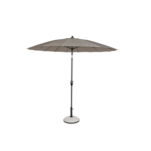 Ombrellone atlanta  270cm antracite tortora art. 0795690