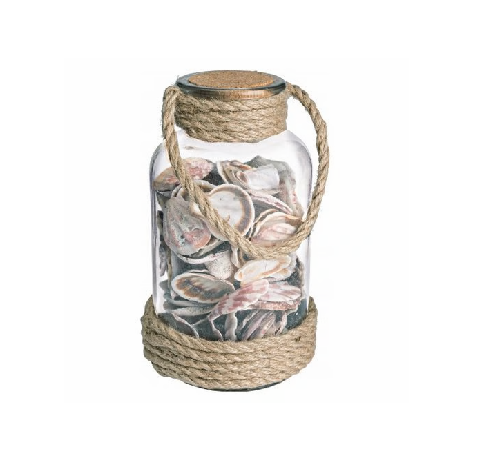 Bottiglia con conchiglie Bizzotto rope 427g Art. 0209569