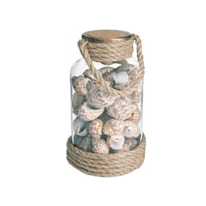 Bottiglia con conchiglie  rope 505g art. 0209570