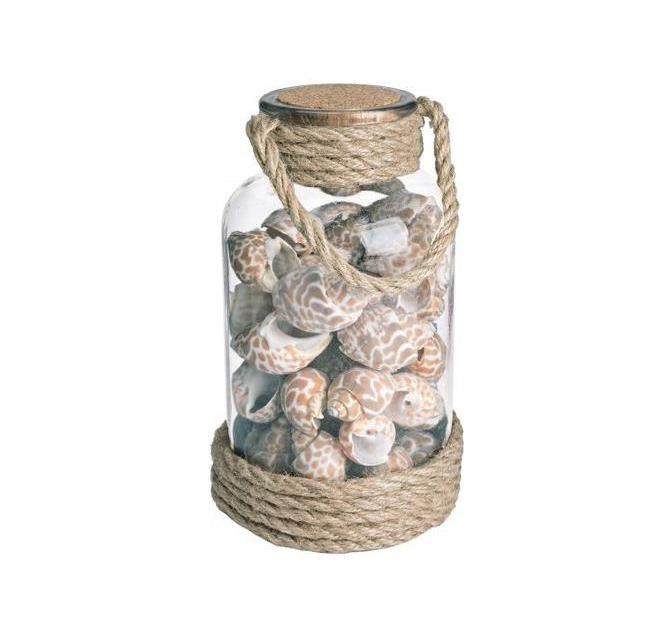 Bottiglia con conchiglie Bizzotto rope 505g Art. 0209570