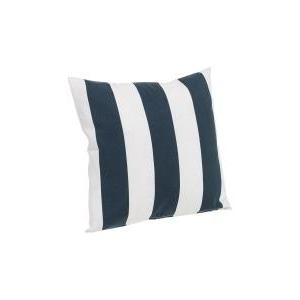 Cuscino righe  bianco e blu 43x43cm