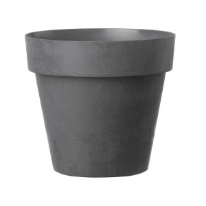 Vaso like  antracite in plastica 18cm
