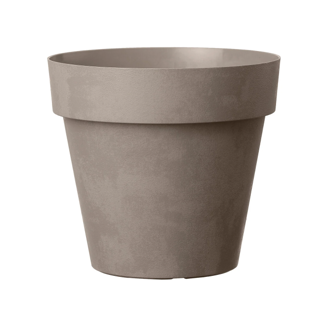 Vaso Like Deroma grigio chiaro in plastica 22cm