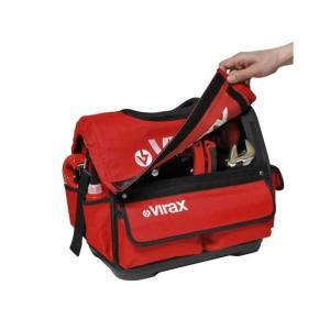 Borsa porta attrezzi  in tessuto 38cm rosso nera