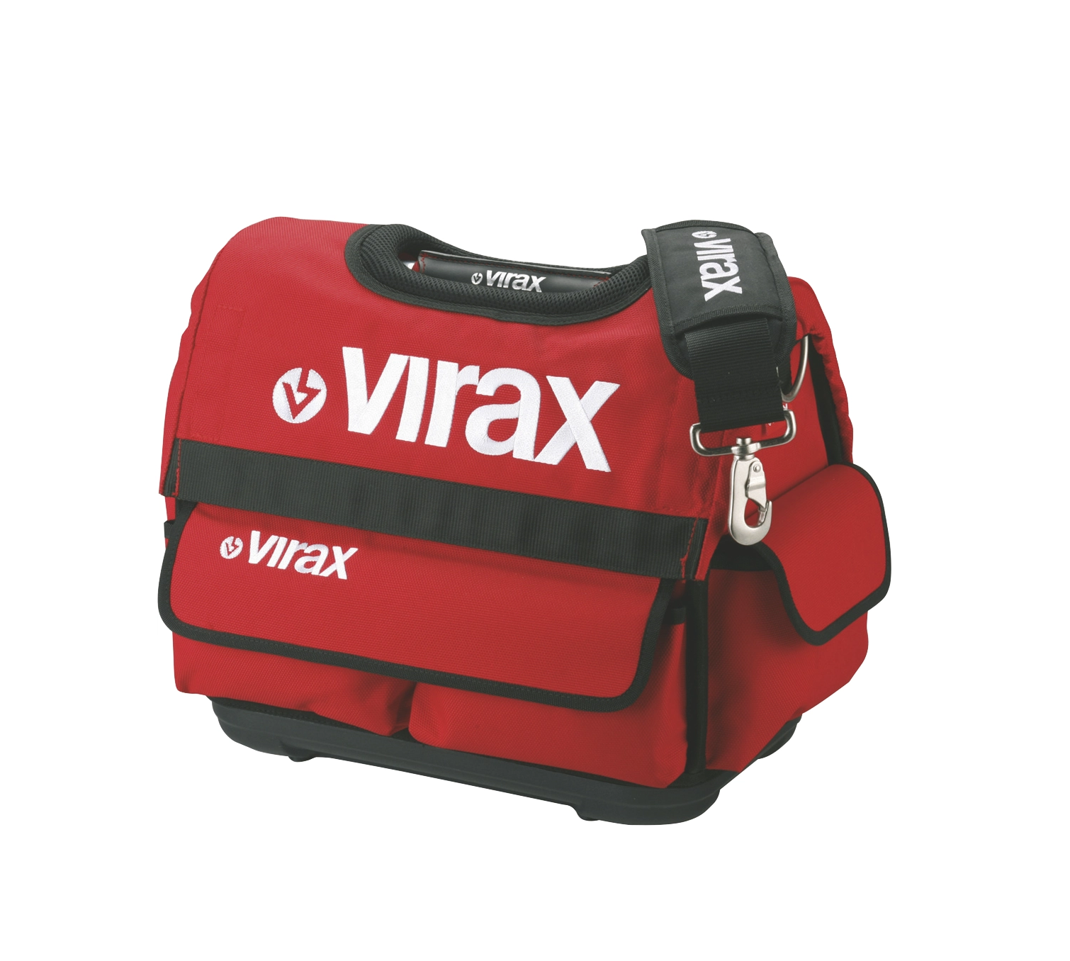 Borsa porta attrezzi Virax in tessuto 38cm rosso nera