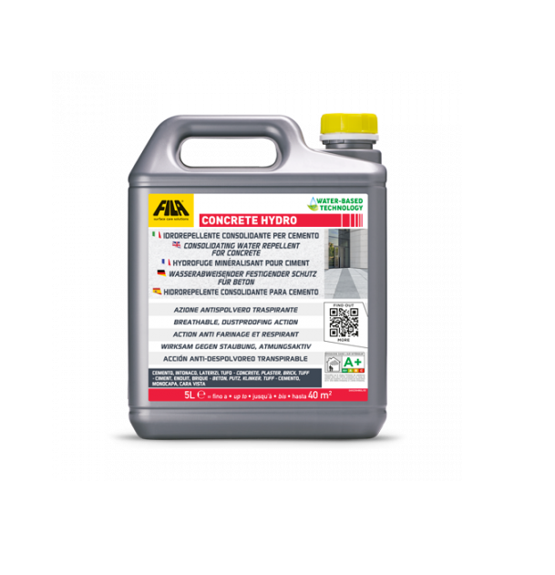 Idrorepellente consolidante Fila Concrete Hydro 5 litri