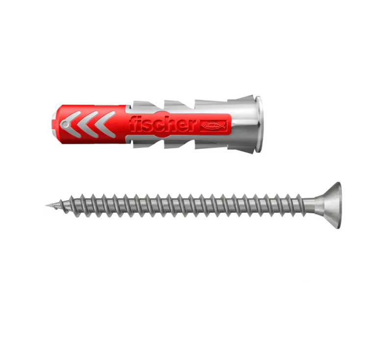 Tassello con vite Fischer DuoPower 10 S K Blister 4 pezzi