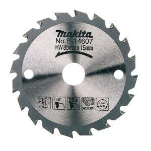 Lama standard t.c.t.  85x15mm 20t per legno b-14607