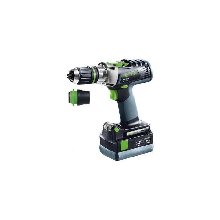 Trapano avvitatore Quadrive Festool 18/4 Li 5.2 Plus