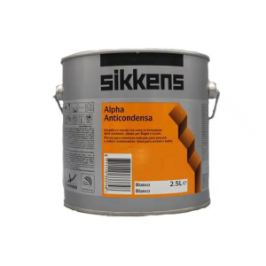 Idropittura traspirante  per interni alpha anticondensa bianca 2.5 litri