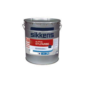 Idropittura murale acrilsilossanica  per esterno alpha sylfarbe bianca 5 litri