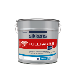 Idropittura riempitiva  per esterni fullfarbe bianca 1 litro