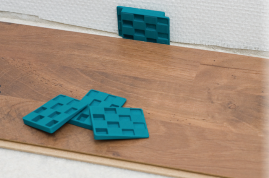 Cunei distanziatori in plastica Wolfcraft 40 pezzi 