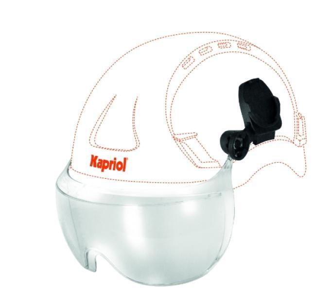 Visiera Kapriol per casco di sicurezza Airkap Plus 
