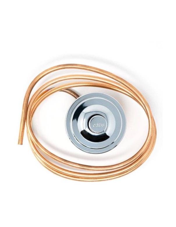 Pulsante di ricambio Catis con tubetto per sifone 