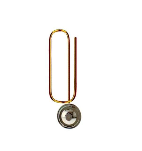 Pulsante di ricambio Catis con tubetto per sifone 