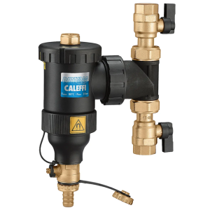 Defangatore con valvole di intercettazione  con magnete g1 1/4