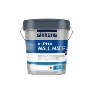 Idropittura lavabile per interni  alpha wall mat sf bianca 1 litro