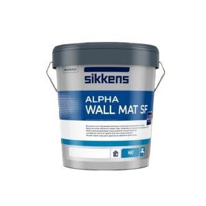 Idropittura lavabile per interni  alpha wall mat sf bianca 14 litri