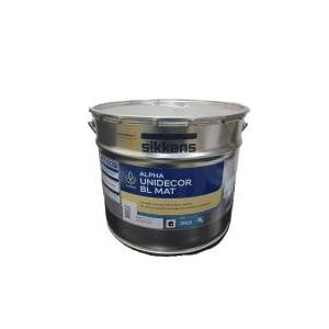 Smalto murale all'acqua  alpha unidecor bl mat per interni bianco 10 litri