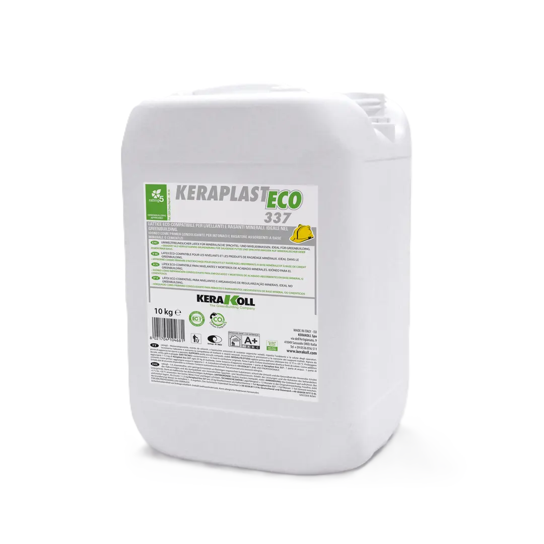 Lattice allu2019acqua per livellanti e rasanti Kerakoll Keraplast Eco 337 10kg
