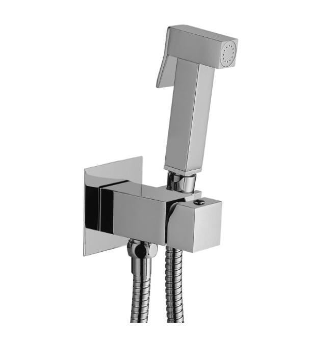 Kit bidet incasso quadro Paffoni con miscelatore cromo ZDUP112CR