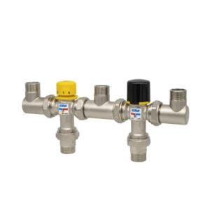 Kit di integrazione fra pannello solare e caldaia  3/4 m art. 93s170ae0645