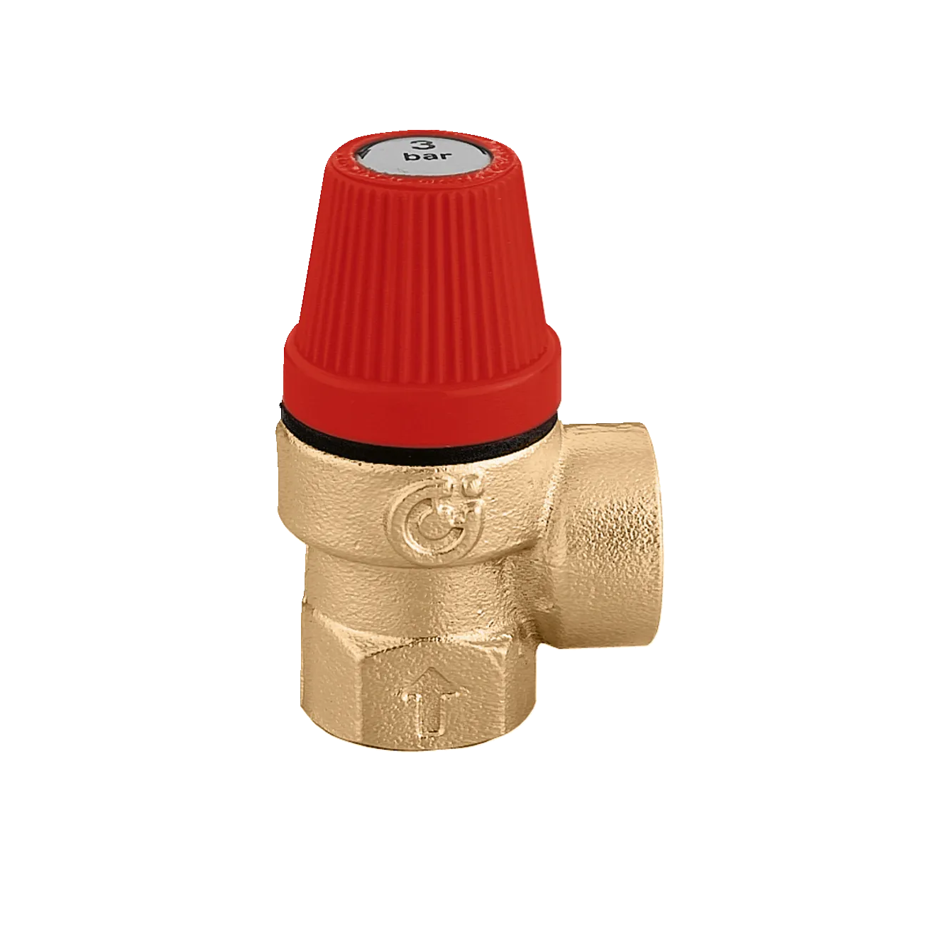 Valvola di sicurezza Caleffi ordinaria certificata 1/2F 3 Bar Art. 311430
