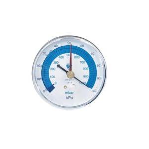 Vacuometro con attacco posteriore 1/8 npt  pf80/vc1 art. 07041005