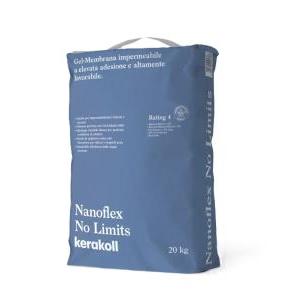 Impermeabilizzante  nanoflex no limits gel membrana superadesiva 20 kg