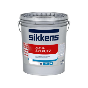 Rivestimento a spessore  per esterno alpha sylputz 1.2mm bianco 2.5 litri