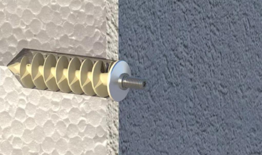 Tassello isolante per tubi pluviali Fischer FID-V M8 plus 2 pezzi