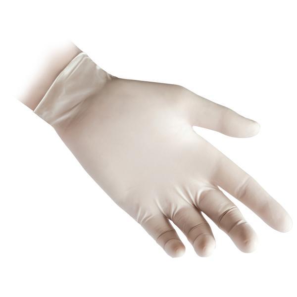 Guanti in lattice Reflexx R40 bianchi con polvere taglia M 100 pezzi