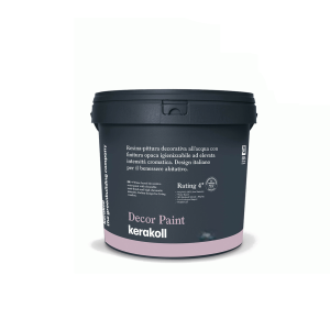 Resina pittura decorativa all’acqua con finitura opaca  decor paint kk1 4 litri