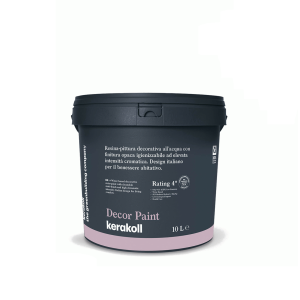 Resina pittura decorativa all’acqua con finitura opaca  decor paint kk1 10 litri