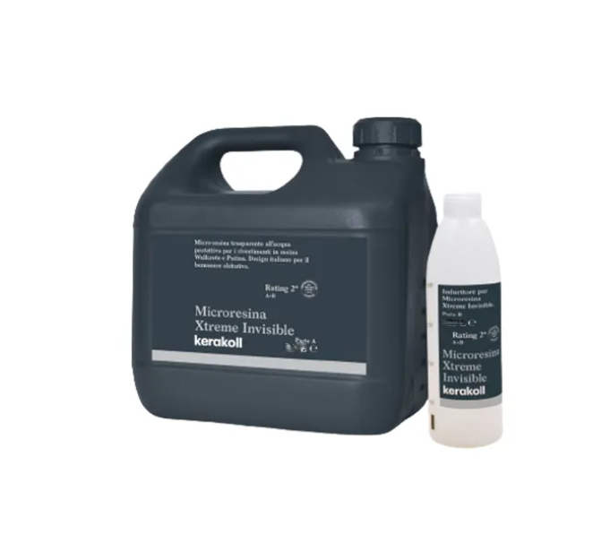 Microresina trasparente Kerakoll Microresina Xtreme invisible 1+0.1 litri