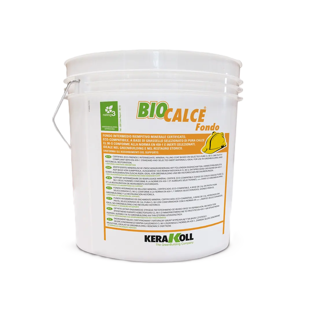 Fondo uniformante minerale Kerakoll Biocalce fondo 4 litri