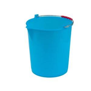 Secchio in plastica  con becco 12 litri art. 80841