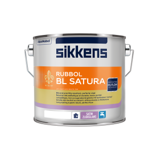 Smalto all'acqua  rubbol bl satura bianco 0.5 litri