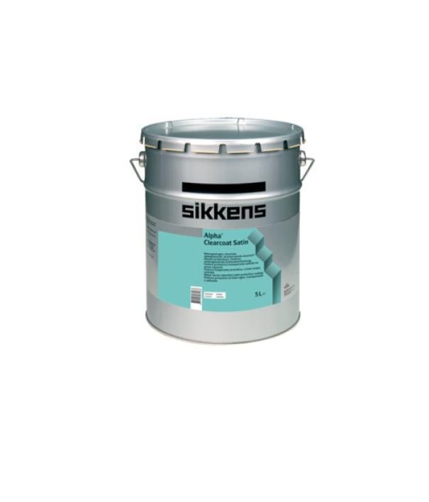 Finitura satinata incolore Sikkens Alpha Clearcoat Satin 1 litro