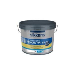 Idropittura murale lavabile per interno  alphacryl pure mat sf bianca 1 litro