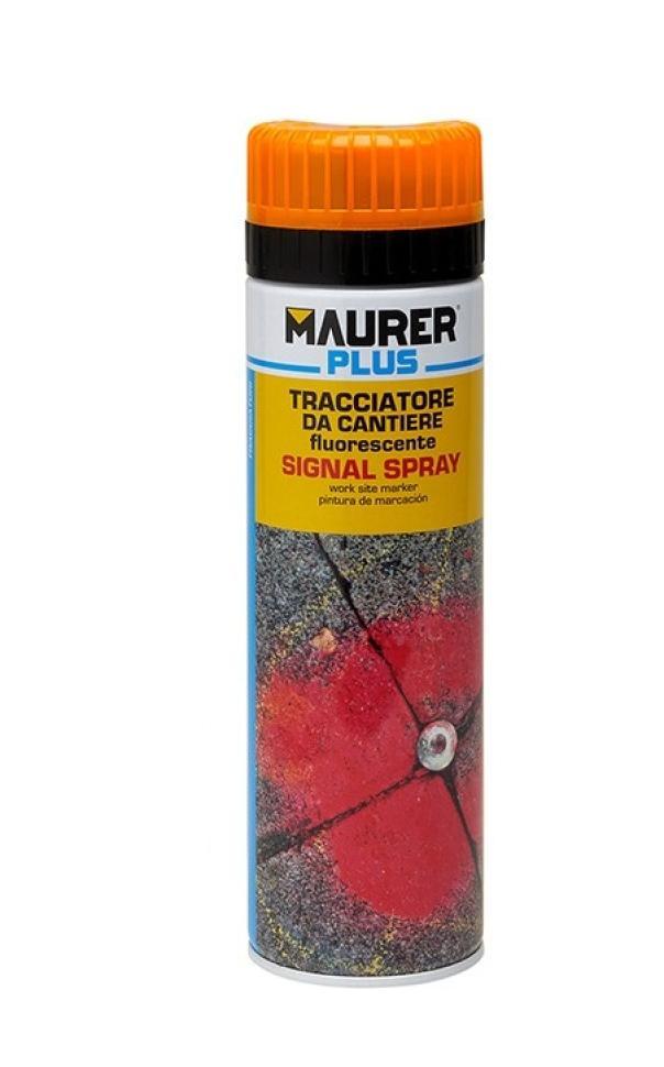 Tracciatore da cantiere Maurer Spray arancio 500ml Art. 98994