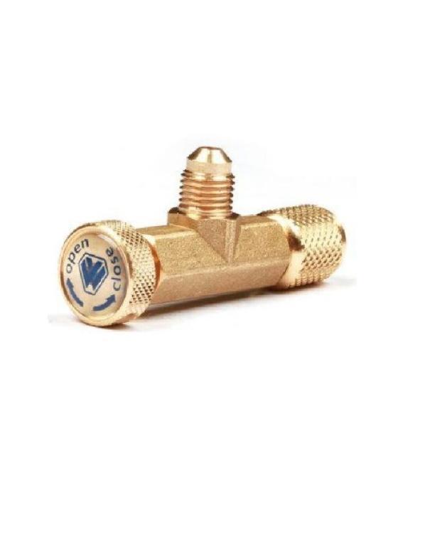 Valvola di accesso 1/4 SAE x 1/4 SAE Wigam LOCK-VALVE1/4-WIG Art. 05059049001