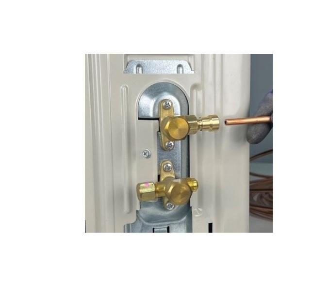 Kit giunti ermetici Wigam per tubazioni split 1/4 e 3/8 2 pezzi + 2 pezzi Art. 05068020