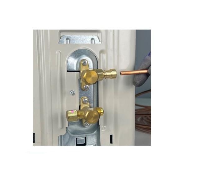 Kit giunti ermetici Wigam per tubazioni split 1/4 e 1/2 2 pezzi + 2 pezzi Art. 05068021