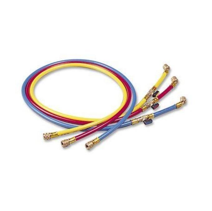 Tubo flessibile giallo con valvola intermedia Wigam GYSA/4-4/32V4 900mm Art. 06072038