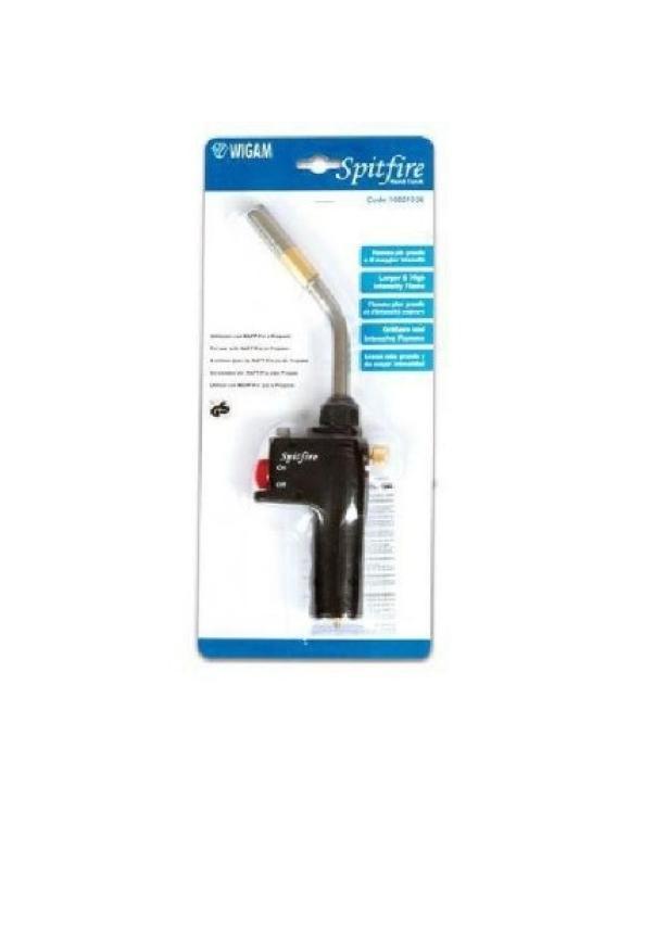 Kit saldatura completo di 1 torcia SPITFIRE e 2 bombolette MAP-HP Wigam Art. 10001037